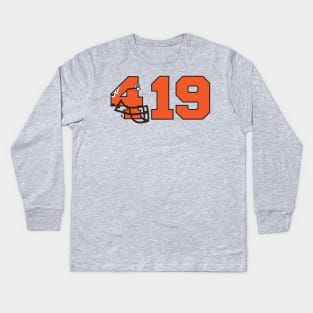 419 Bowling Green Pride Kids Long Sleeve T-Shirt